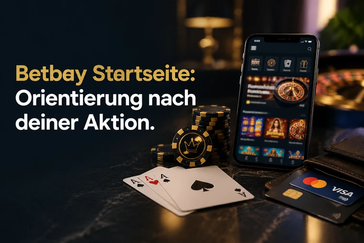 Betbay Startseite: Orientierung nach deiner Aktion