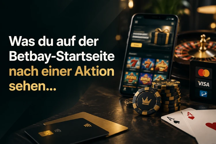 Was du auf der Betbay-Startseite nach einer Aktion sehen kannst