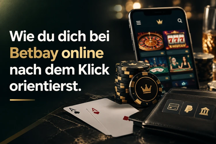 Wie du dich bei Betbay online nach dem Klick orientierst