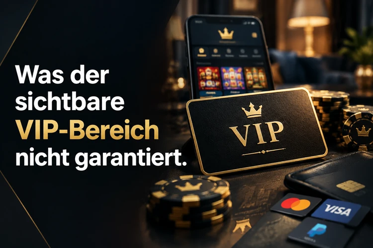 Was der sichtbare VIP-Bereich nicht garantiert